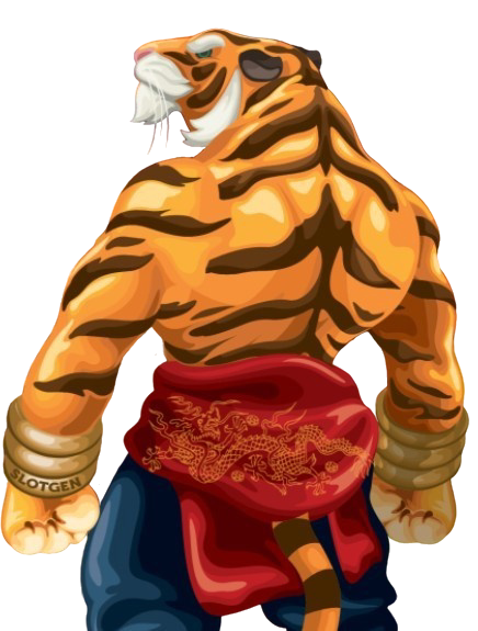 KungFu Tiger Illustration